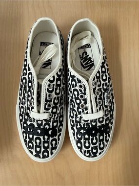 Comme des Garçons x Vans Vault Authentic LX CDG Print Unisex Sneakers Sz 6.5 NEW